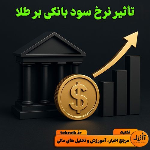تأثیر نرخ سود بانکی بر طلا